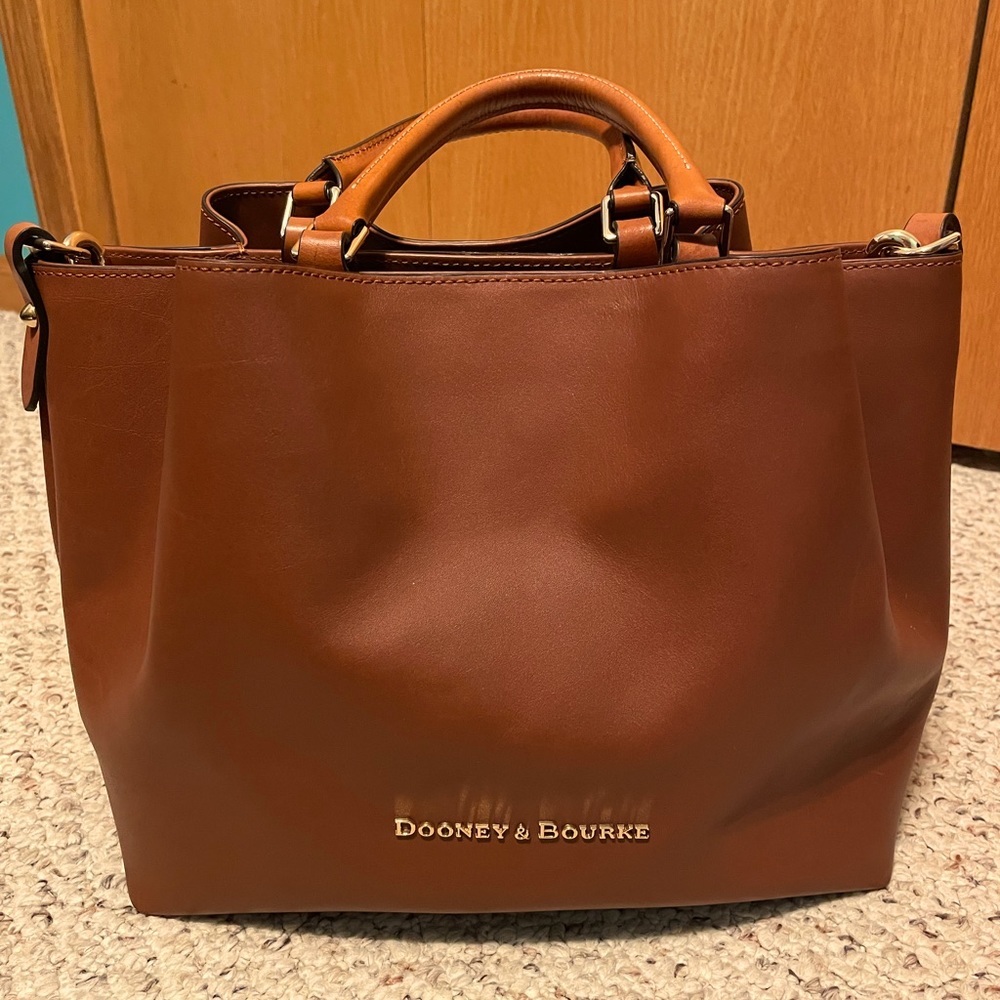 Dooney & Bourke large brown crossbody